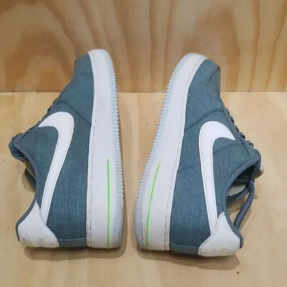 Nike Air Force 1 Low ‘07Canvas Ozone Blue Size 11 Men’s Gorgeous CN0866-001